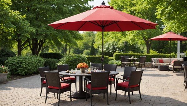 Les parasols bistrot : style et protection pour vos terrasses